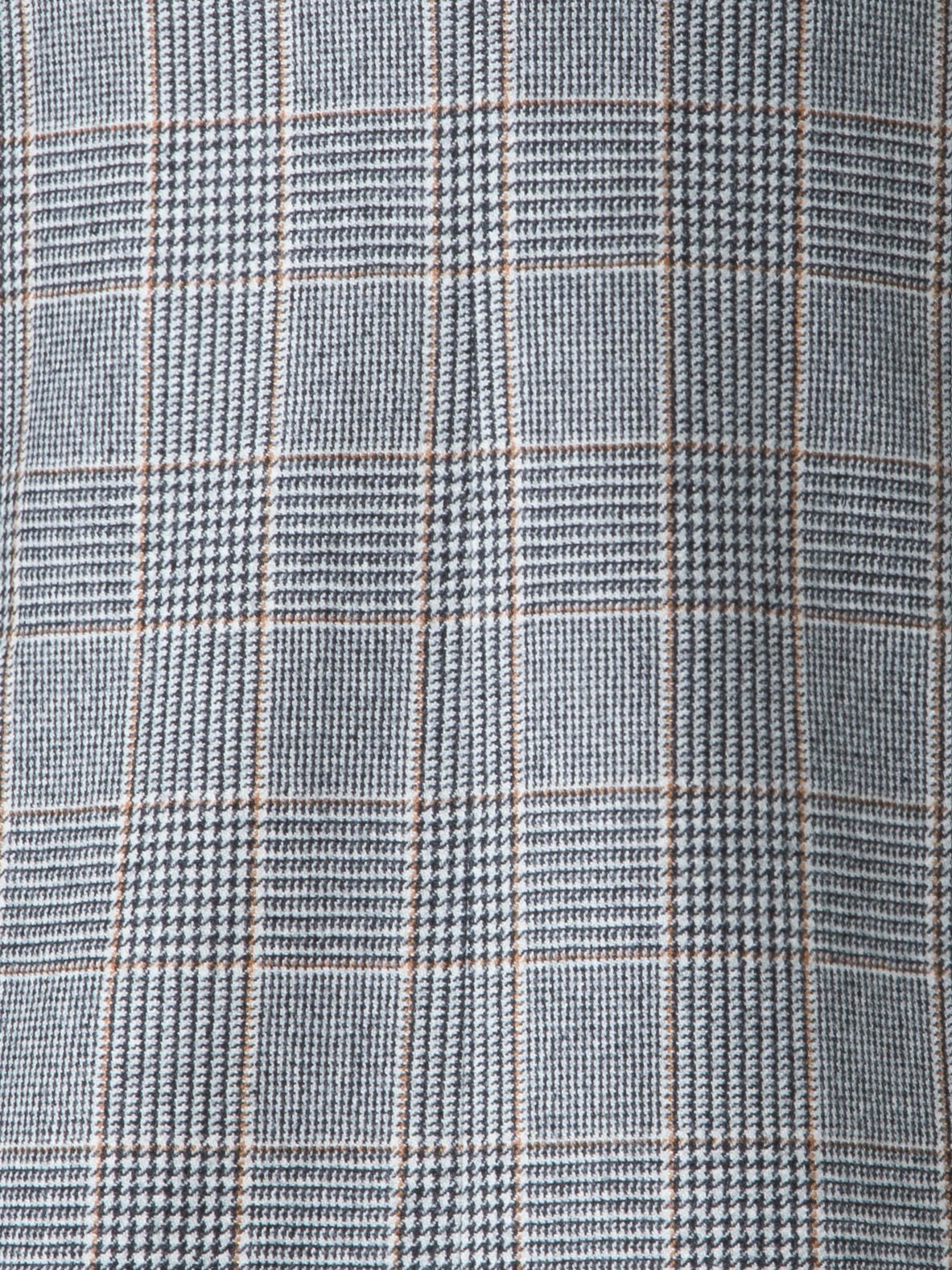 Designer Long Prince of Wales Pure Cashmere Blazer - black - neutral - multicolor