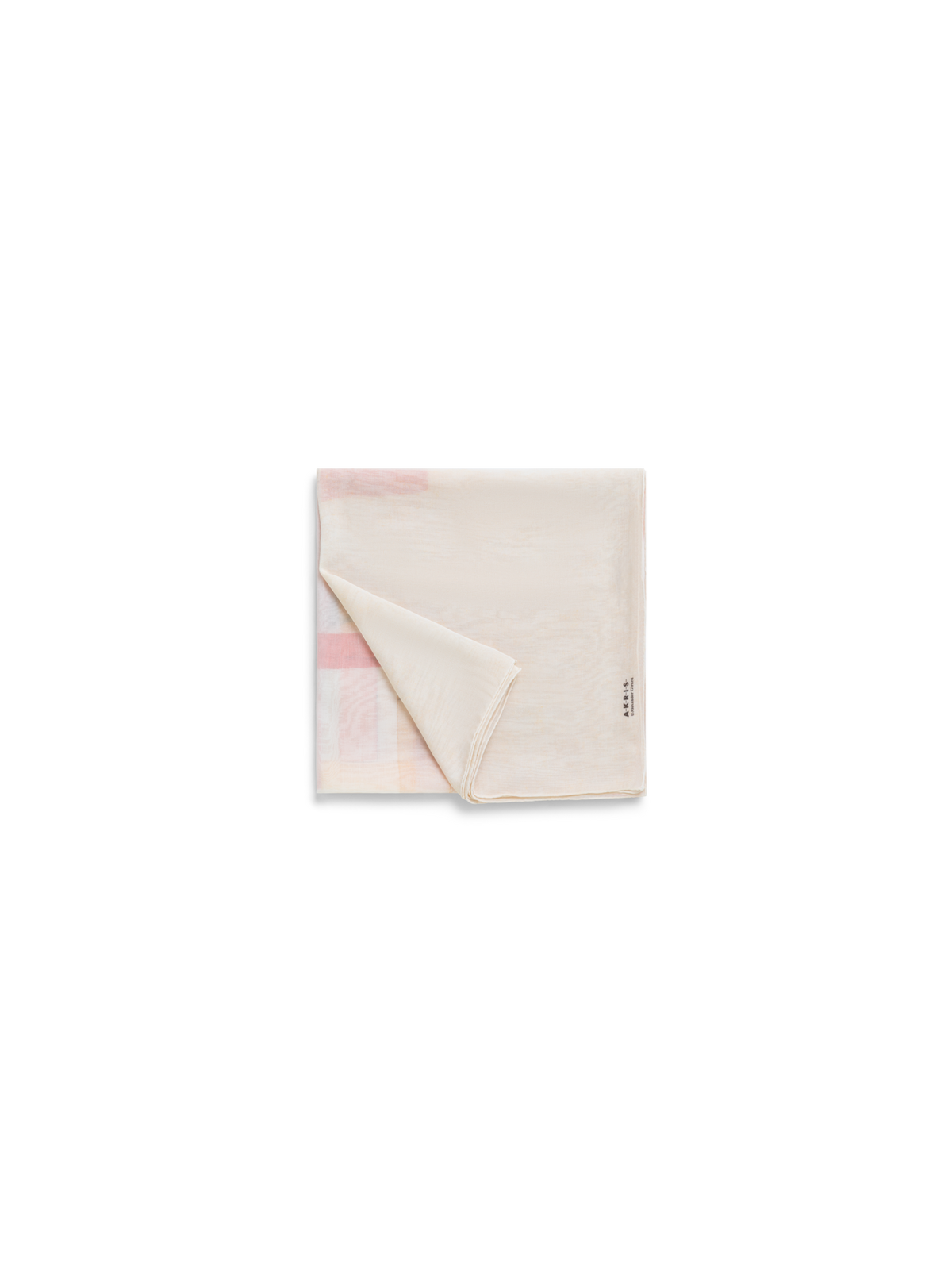 Designer Scarf in Cotton and Silk with Mural Print - multicolor