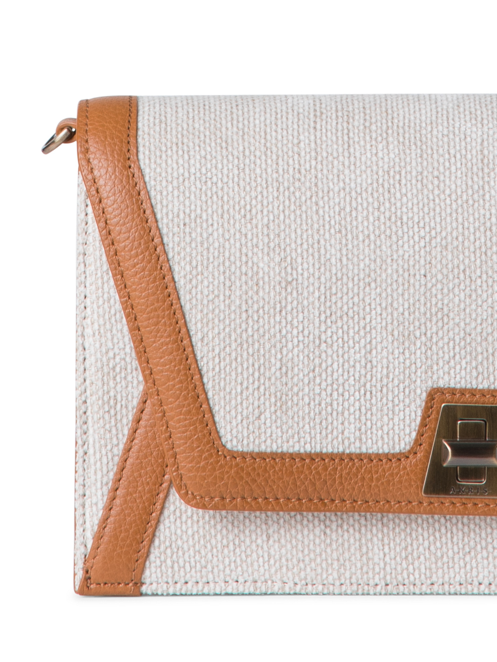 Designer Anouk City Bag - neutral - ecru - white - brown - multicolor