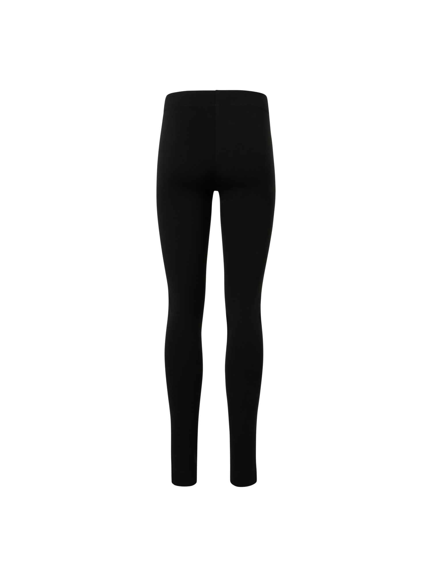 Designer Bodycon Jersey Leggings - black
