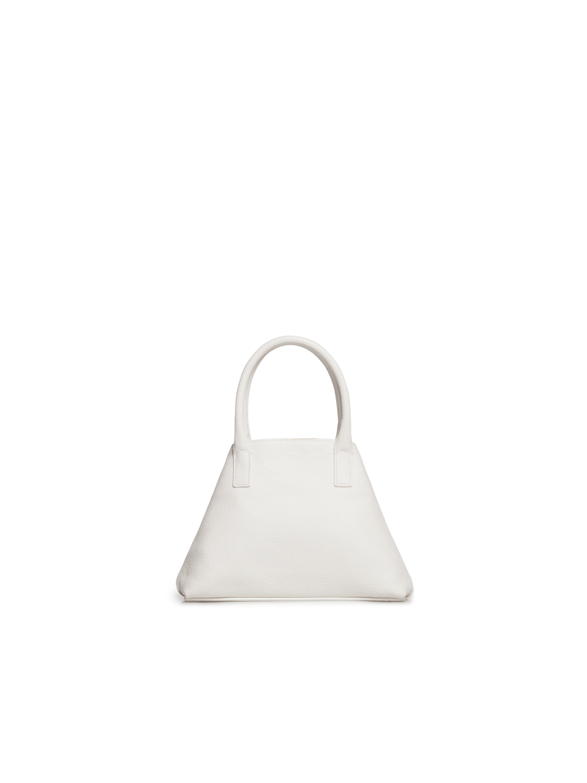 Designer Ai Little Top Handle Tote Bag - neutral - white