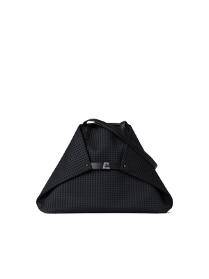Designer Ai Medium Shoulder Tote - neutral - black