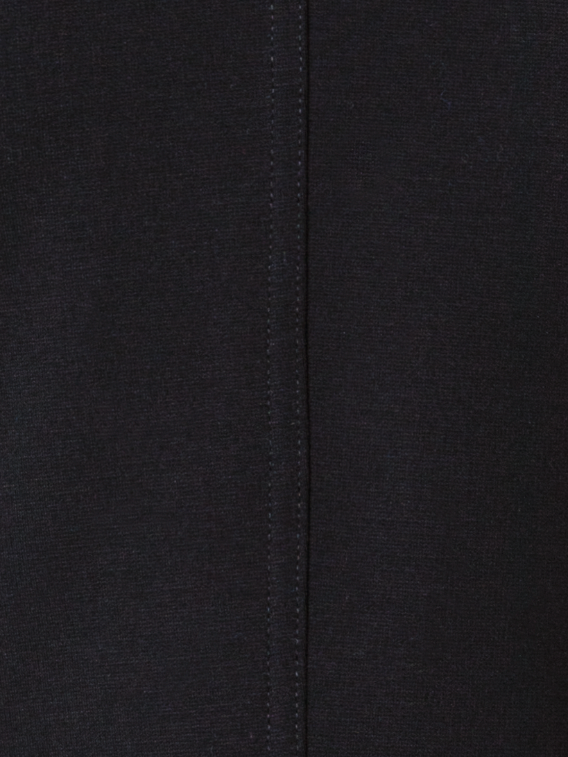 Designer Long Jersey Blazer Jacket - black