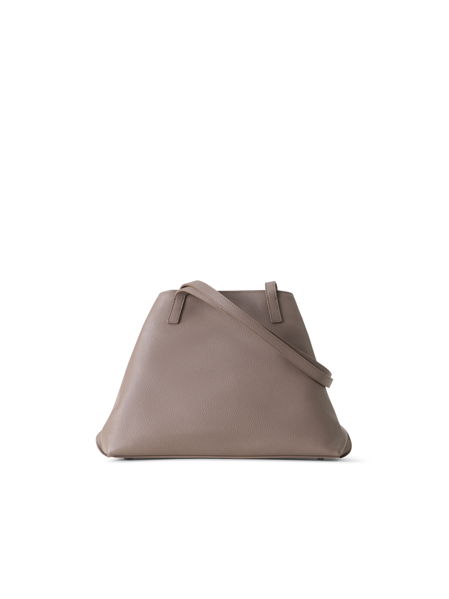 Designer Ai Small Shoulder Tote Bag - brown