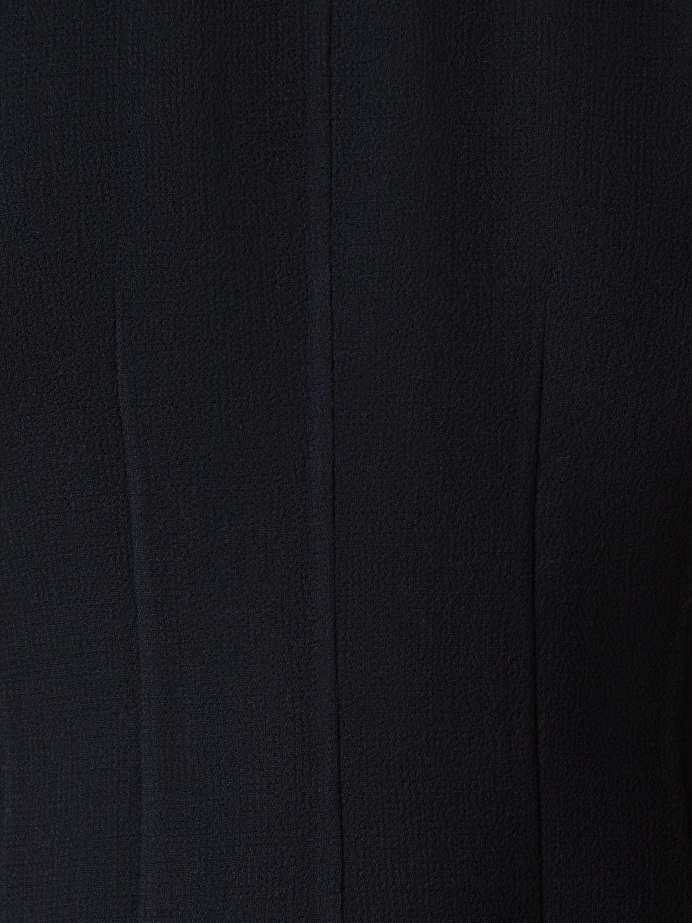 Designer Tailored Wool Crêpe Double Face Jacket - black