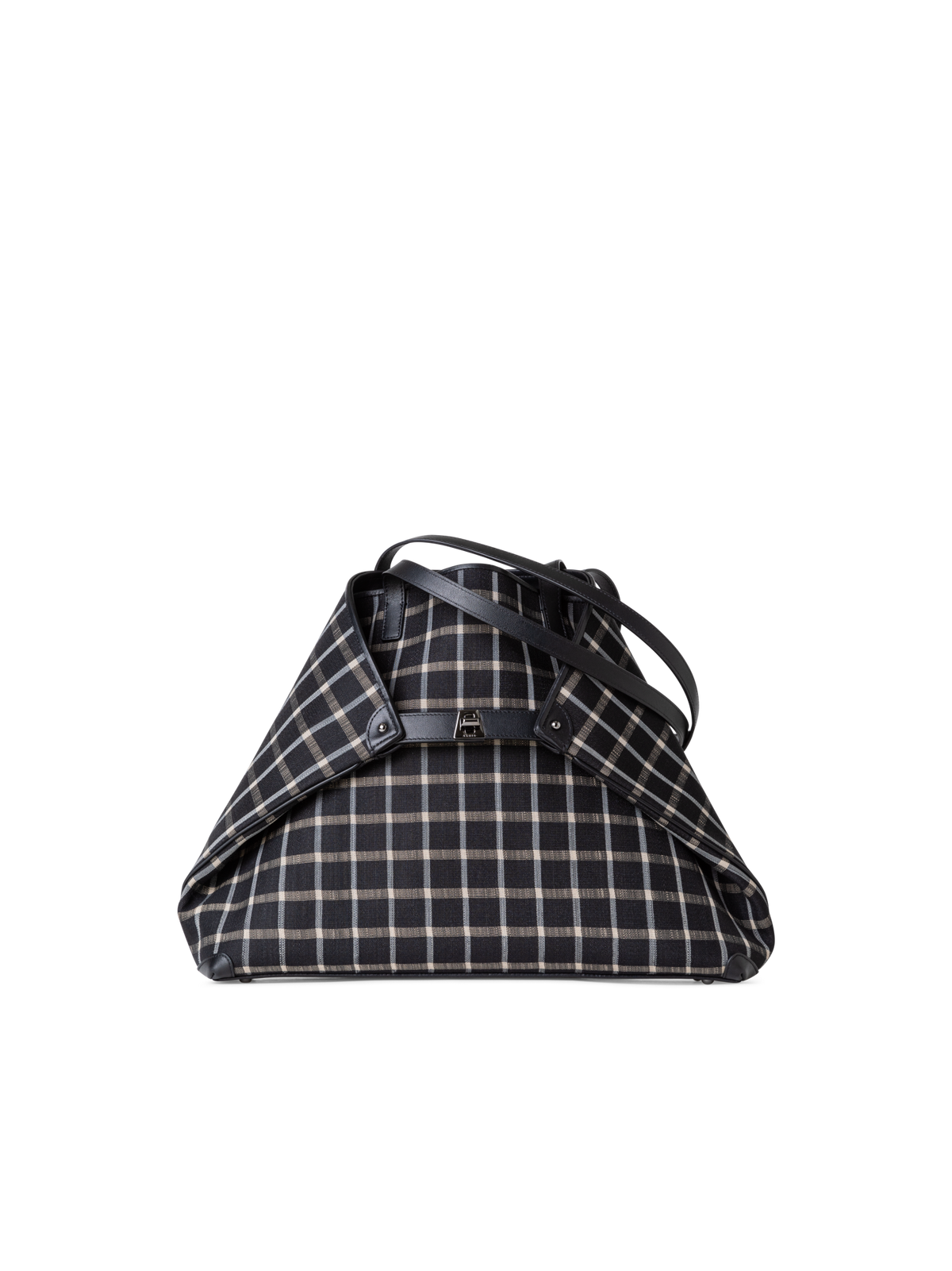 Designer Ai Medium Shoulder Tote - neutral - black - multicolor