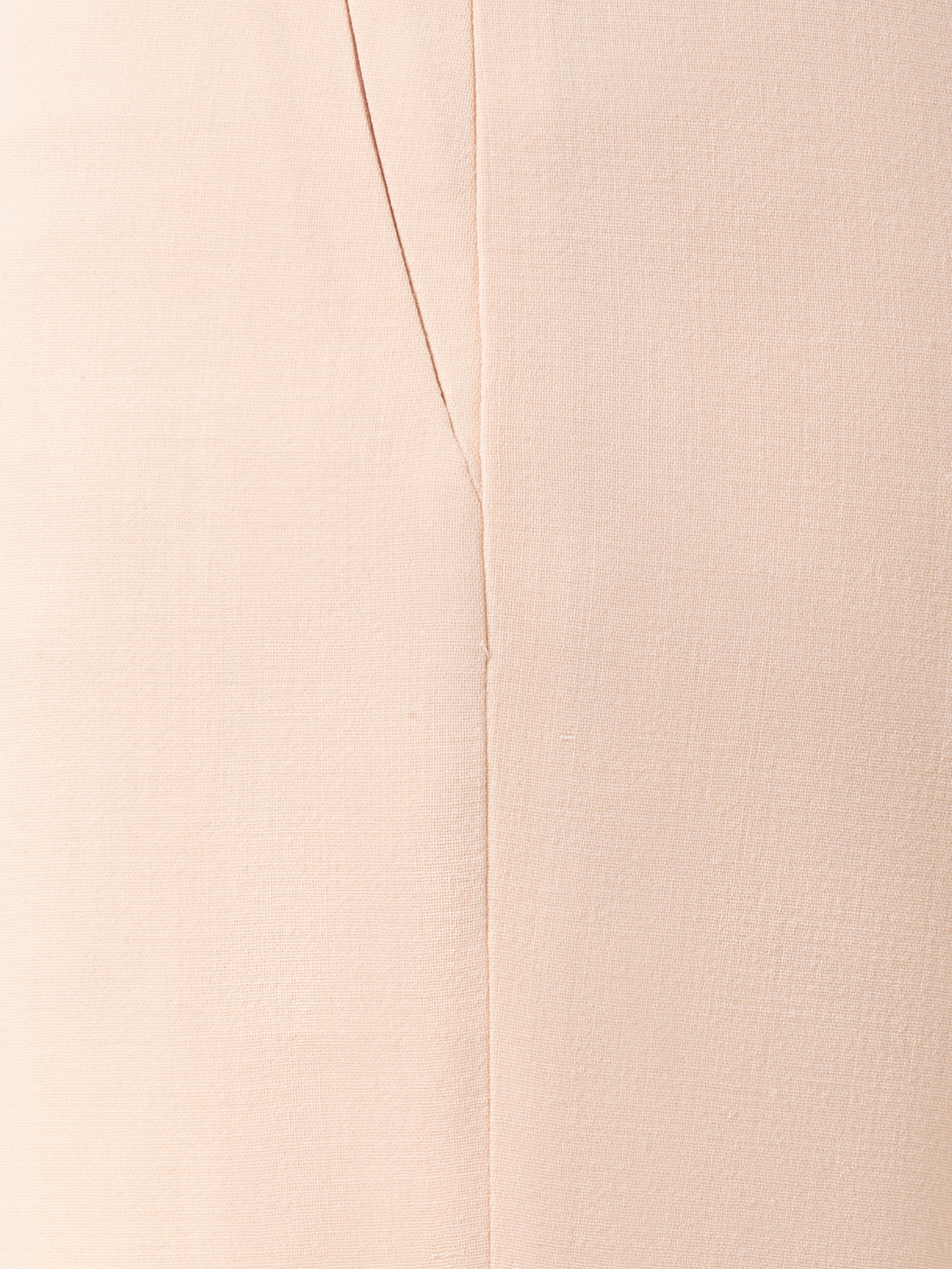 Designer Slight Bootcut Wool Double-Face Pants - pastel - pink