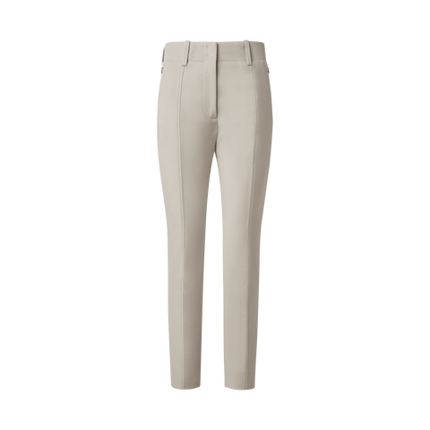Slim Cotton Wool Gabardine Pants