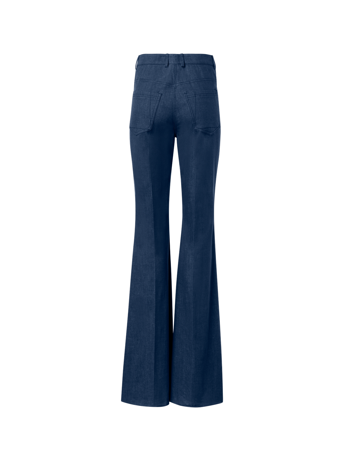 Bootcut Cotton Denim Stretch Pants – Akris - Main Image