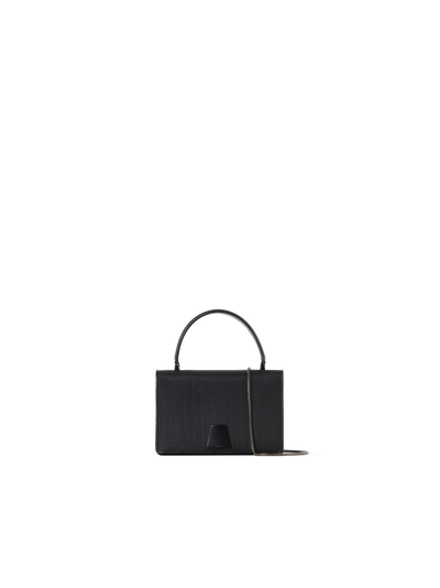 Designer Alice Mini Top Handle Bag - black