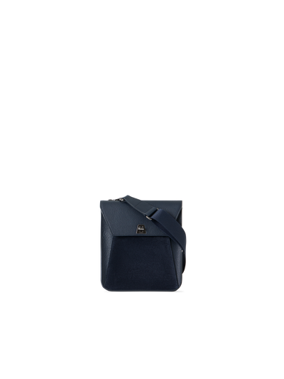 Designer Anouk Little Messenger Bag - neutral - navy - blue