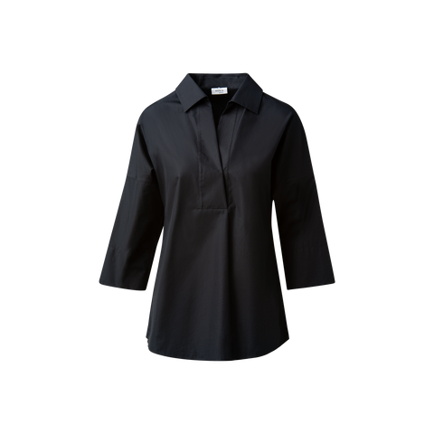 Oversized Shirt with Kimono Sleeves