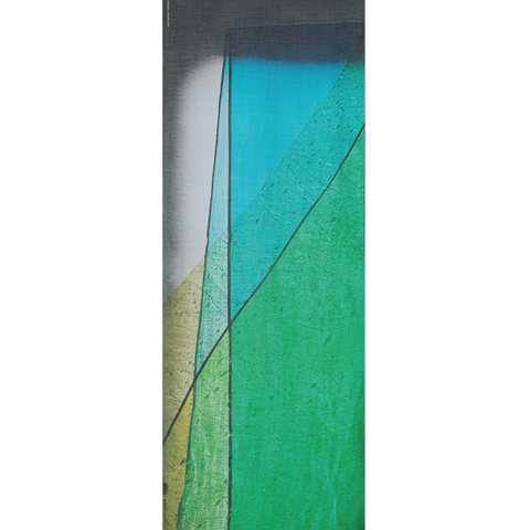 Cashmere Silk Mimosa Liquid Light Print Scarf