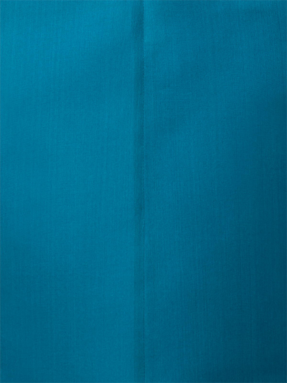 Designer Silk Cocktail Dress with 3D Anemone - blue