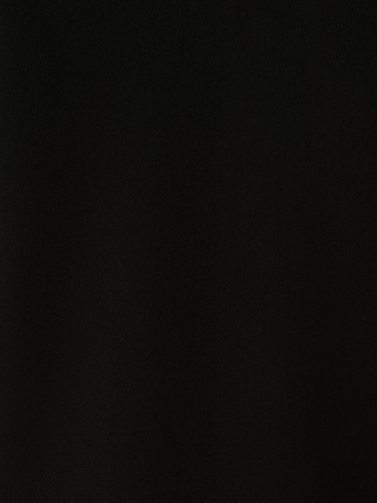 Designer Single Breasted Coat from Cashmere Double-Face - black