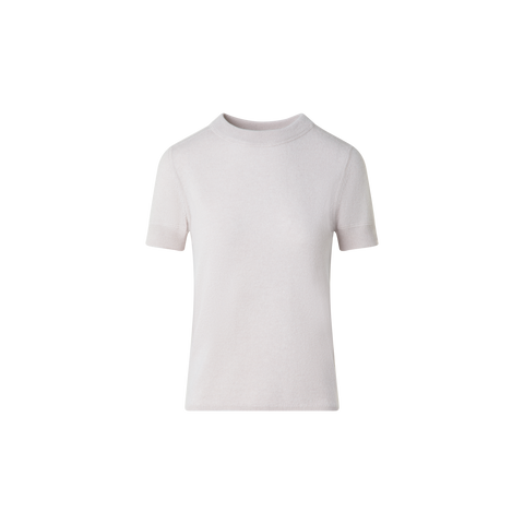 Short Sleeve Pure Cashmere Knit Sweater