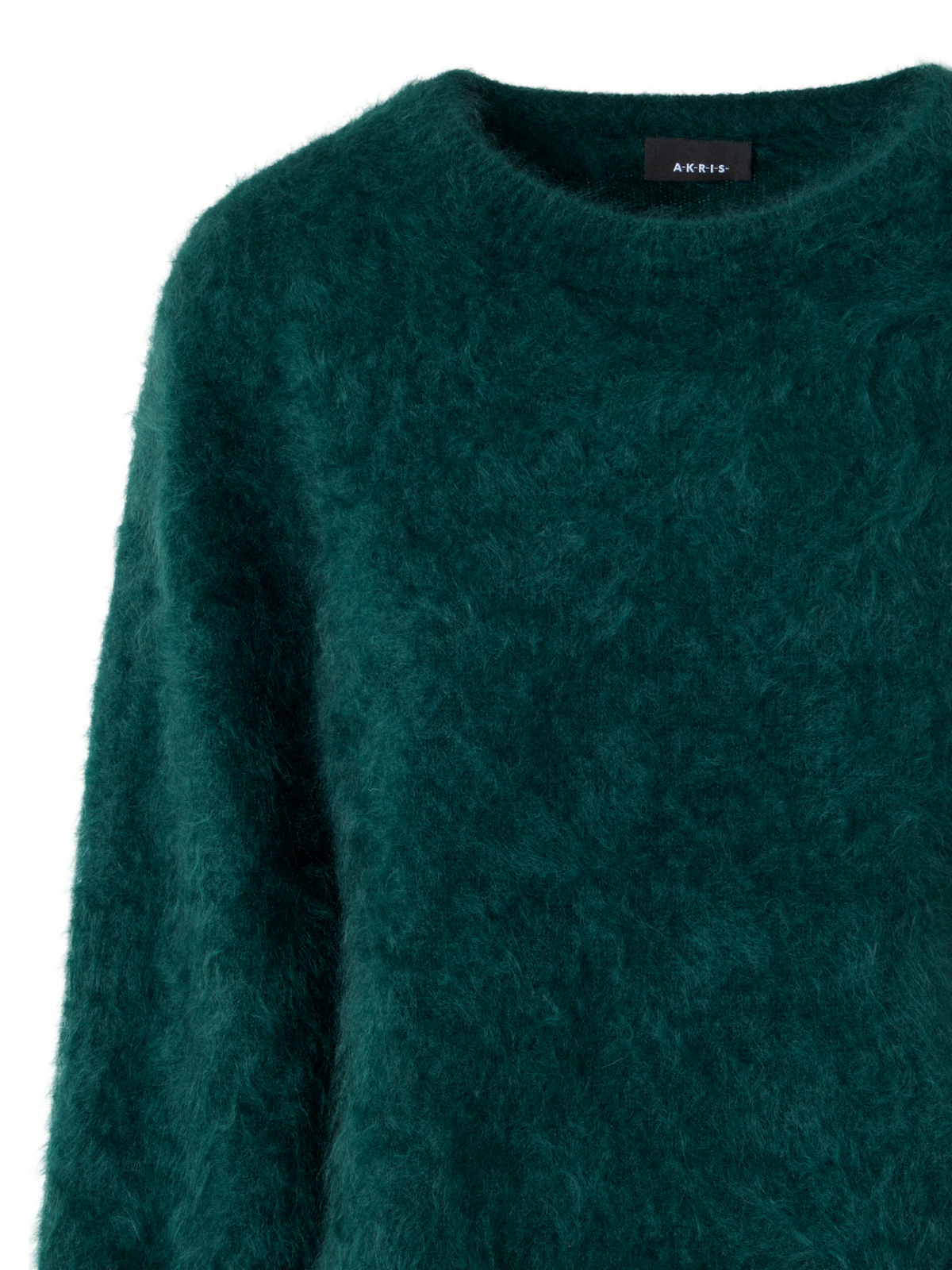 Designer Cloud Cashmere Knit Sweater - green