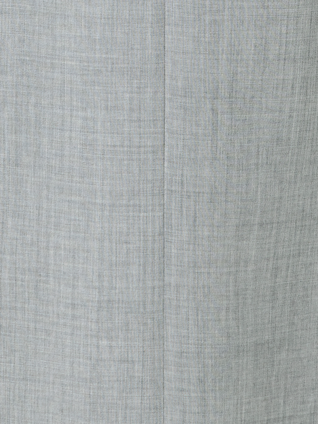 Designer Straight Wool Double-Face Pants - grey