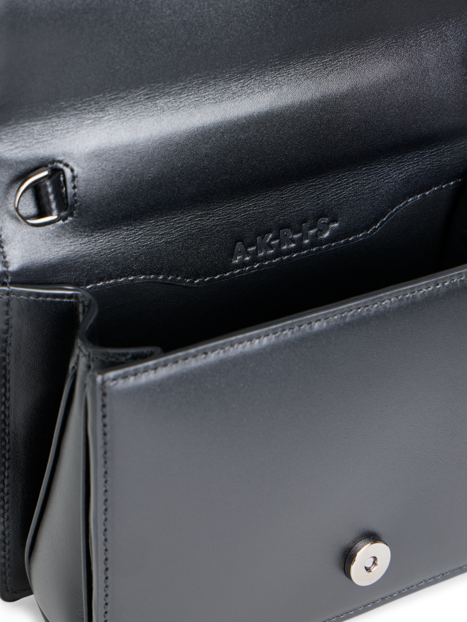 Designer Alice Mini Top Handle Bag - black