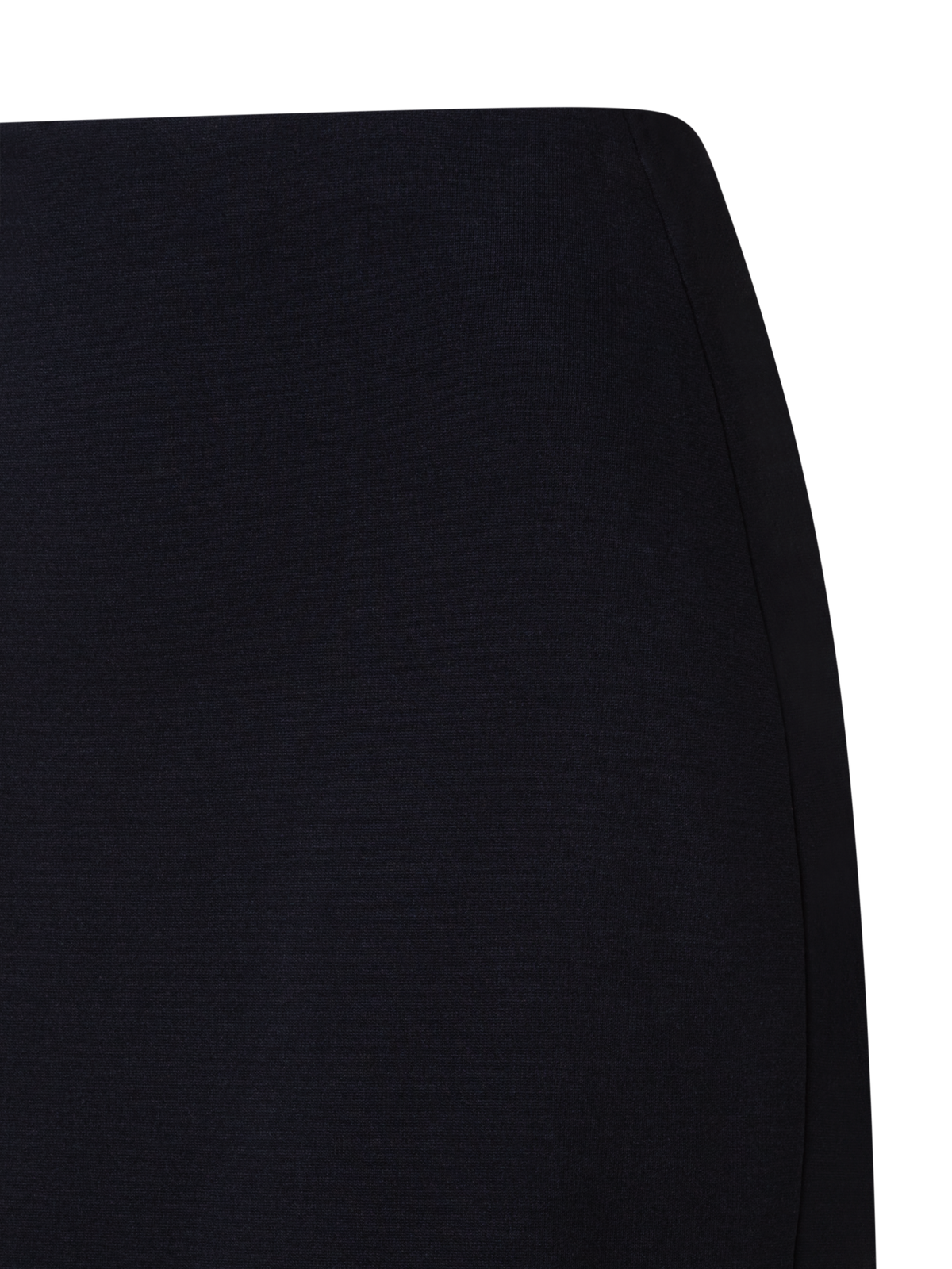 Designer Jersey Pencil Skirt - black