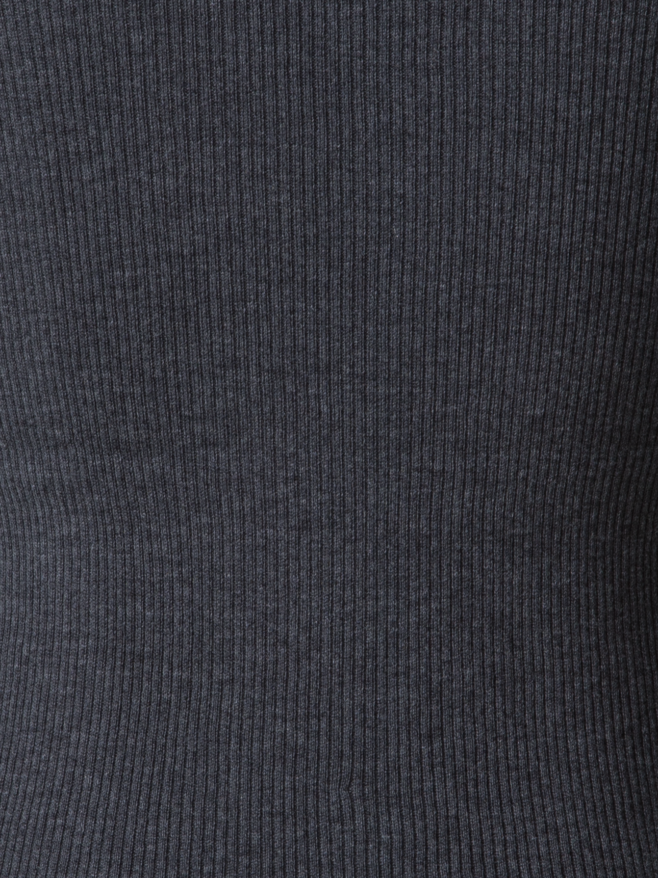 Designer Seamless Silk Cotton Knit Sweater - grey