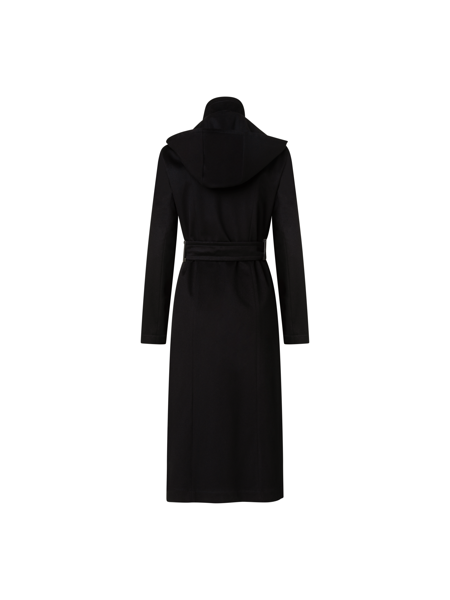 Designer Storm System® Cashmere Coat - black