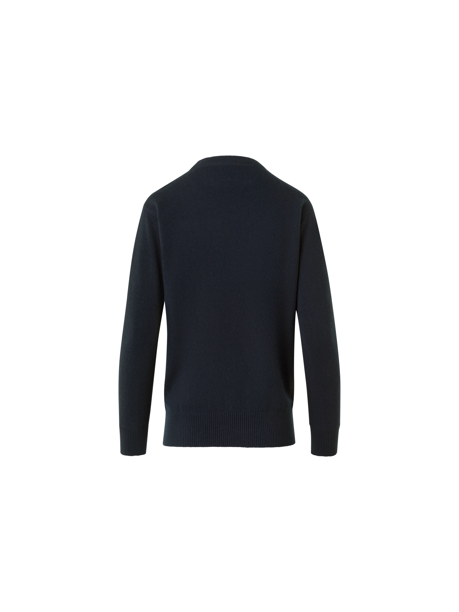 Designer Relaxed Sweater in Pure Cashmere - black - neutral