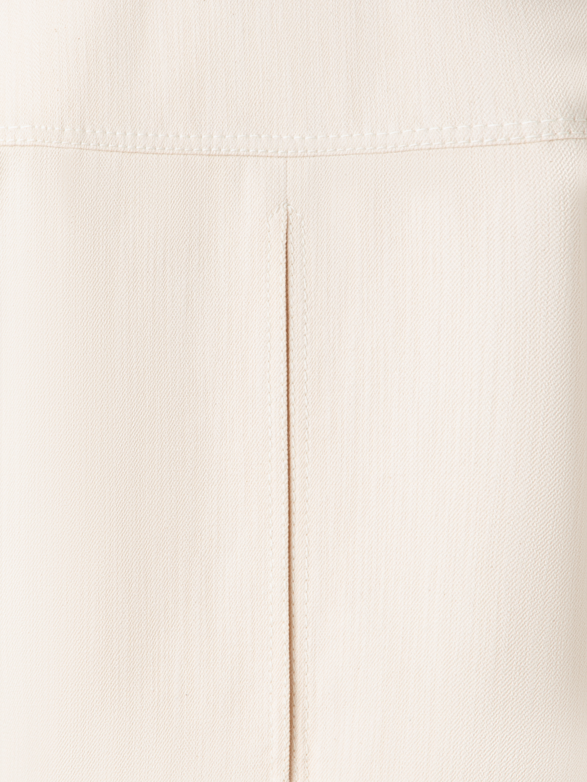 Designer Short Sleeved Denim Biker Jacket - neutral - ecru - white