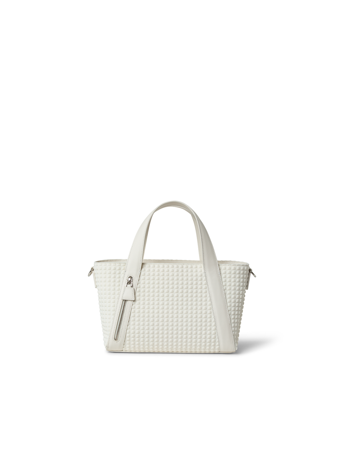 Designer Alexa Little Zip Top Handle Tote - neutral - white