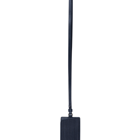 Luggage Tag in Horsehair and Leather