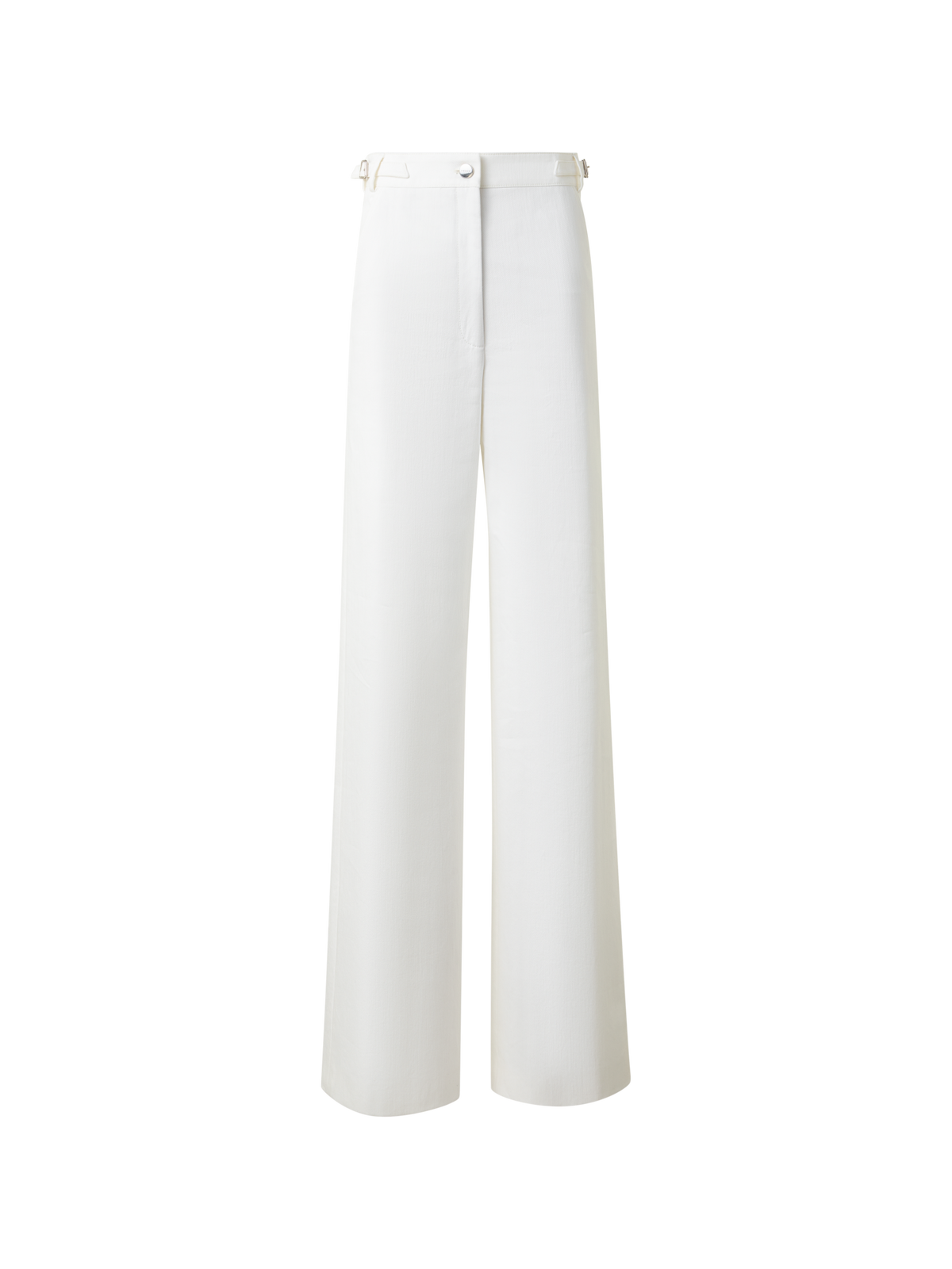 Wide Cotton Denim Stretch Pants – Akris Inc. Wide Cotton Denim Stretch Pants – Akris Inc.