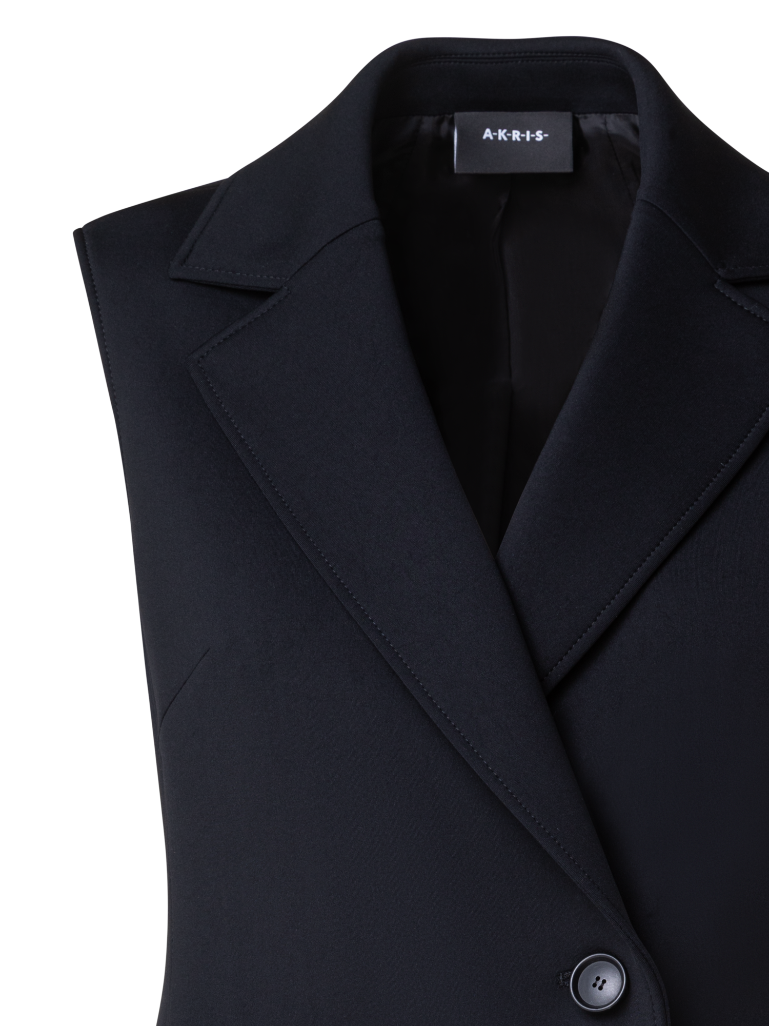 Designer Techno Neoprene Long Gilet