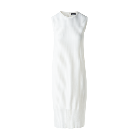 Knit Dress in Semi-Sheer Silk Cotton