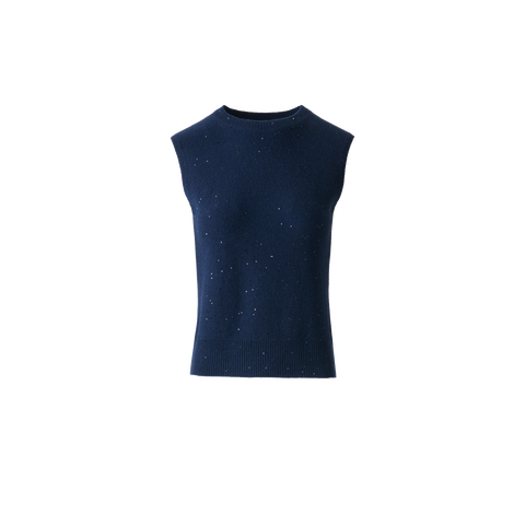 Sequins Wool Cashmere Knit Top