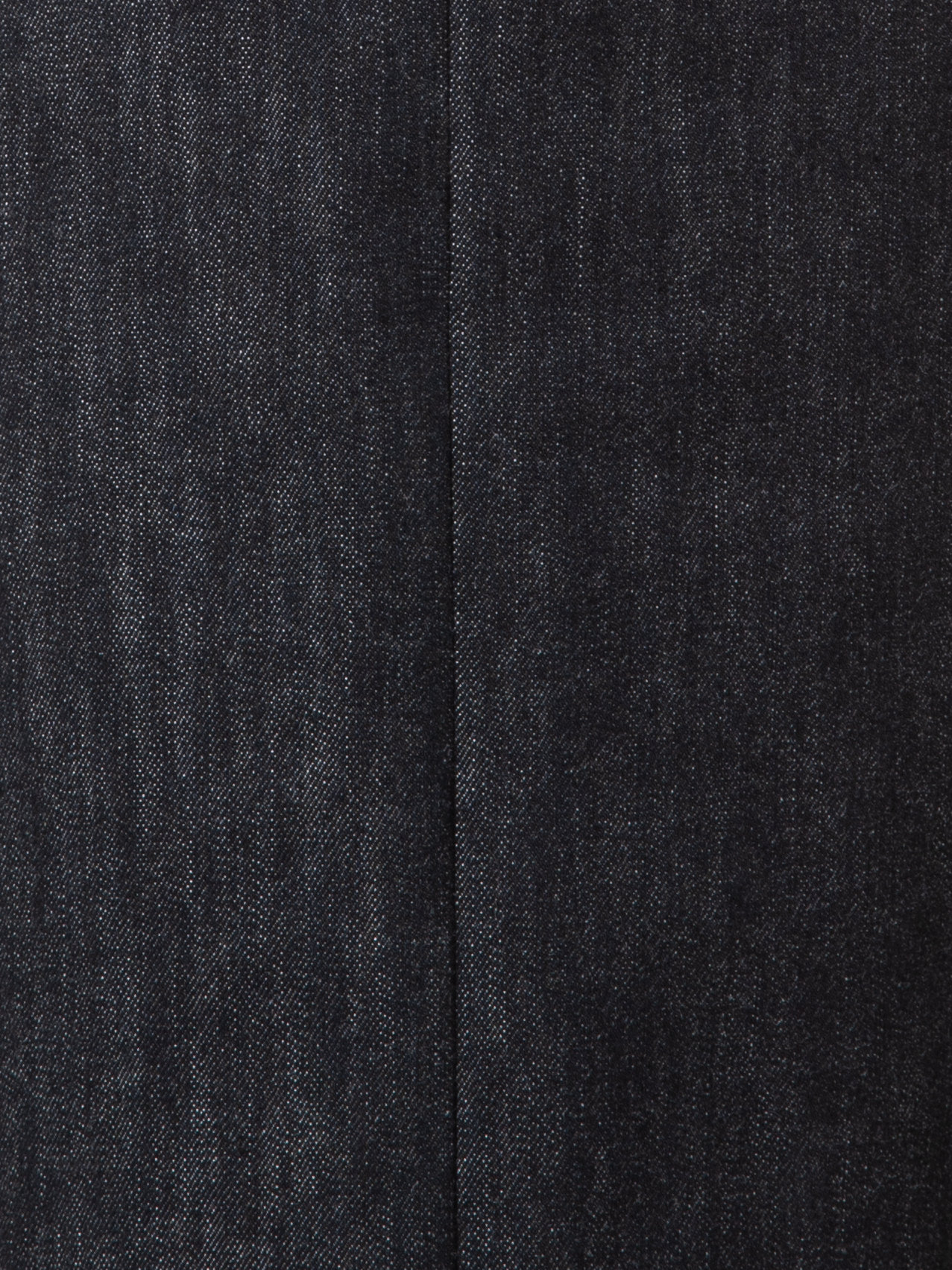 Designer Cotton Denim Stretch Long Bermuda Shorts - black