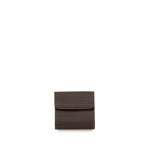 Small Flap Wallet in Horsehair