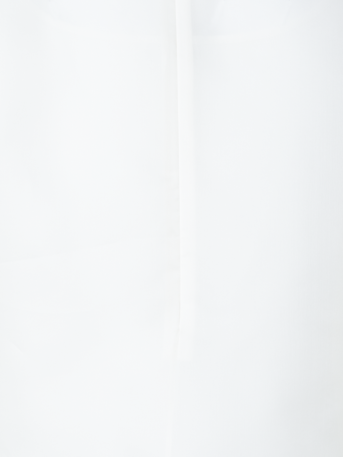 Designer Cropped Silk Blouse with 3D Organza Anemone - neutral - ecru - white