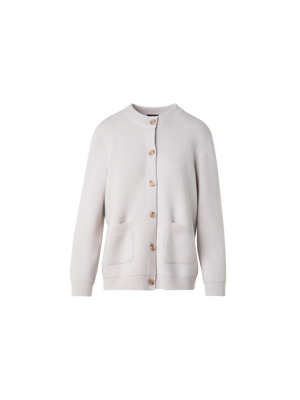 (新品)argue☆COTTON CASHMERE KNIT CARDIGAN Camel | Gassato Lightweight Cashmere Swing Cardigan | Pure Collection