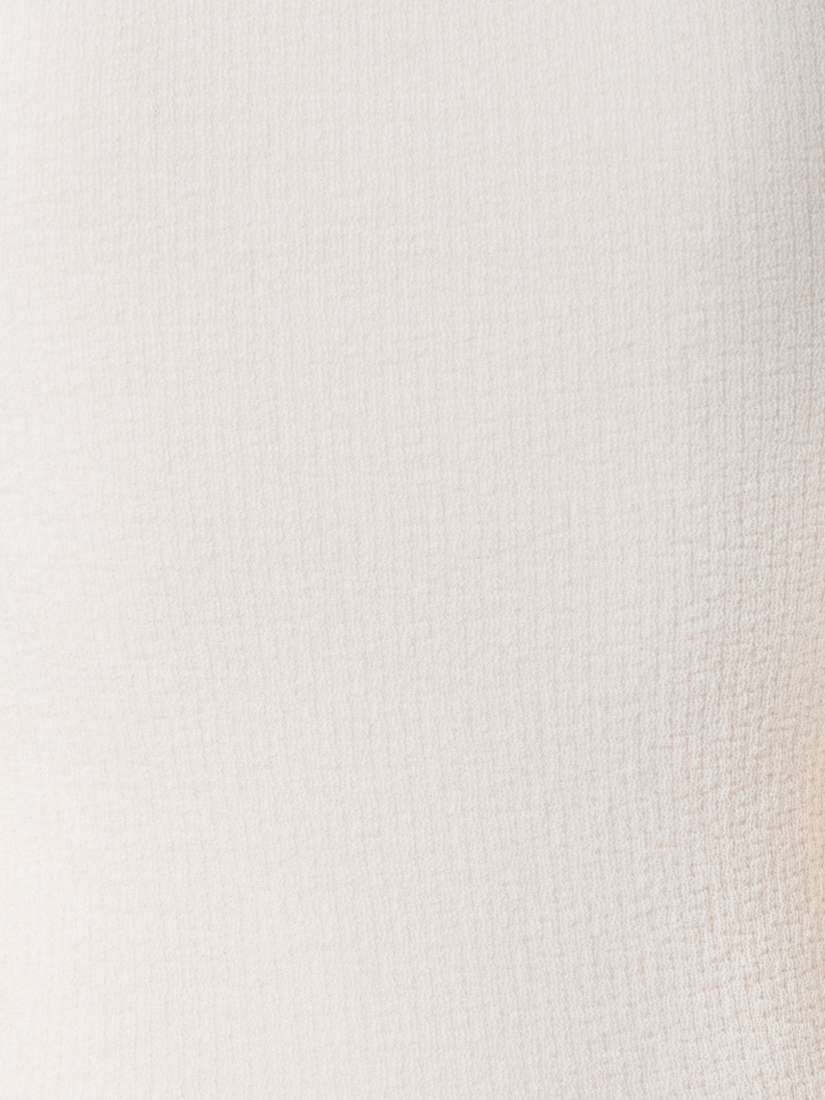 Designer Double Layered Knit Top in Sheer Cotton - neutral - pastel - beige