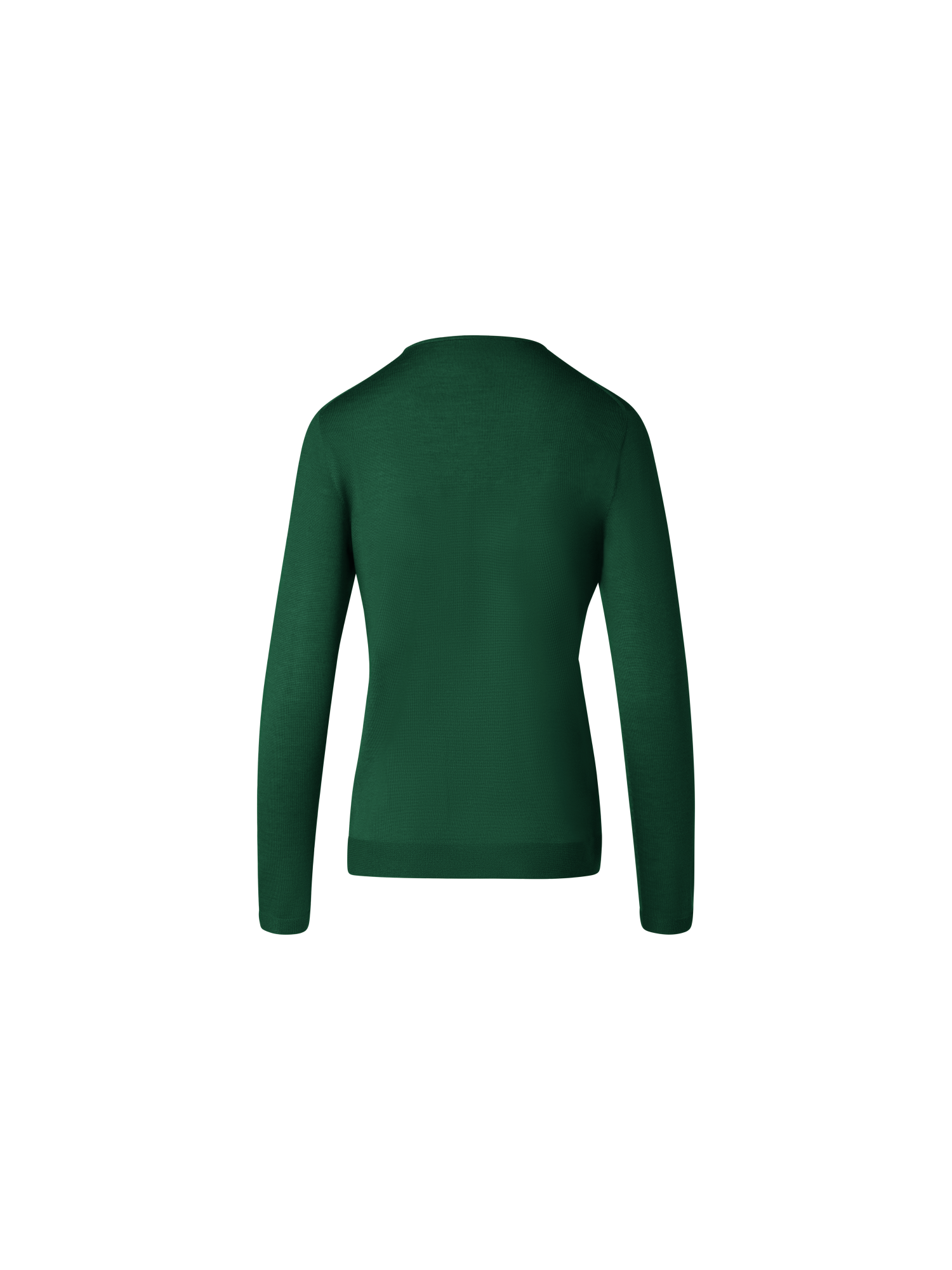 Designer Seamless Cashmere and Silk Sweater - green