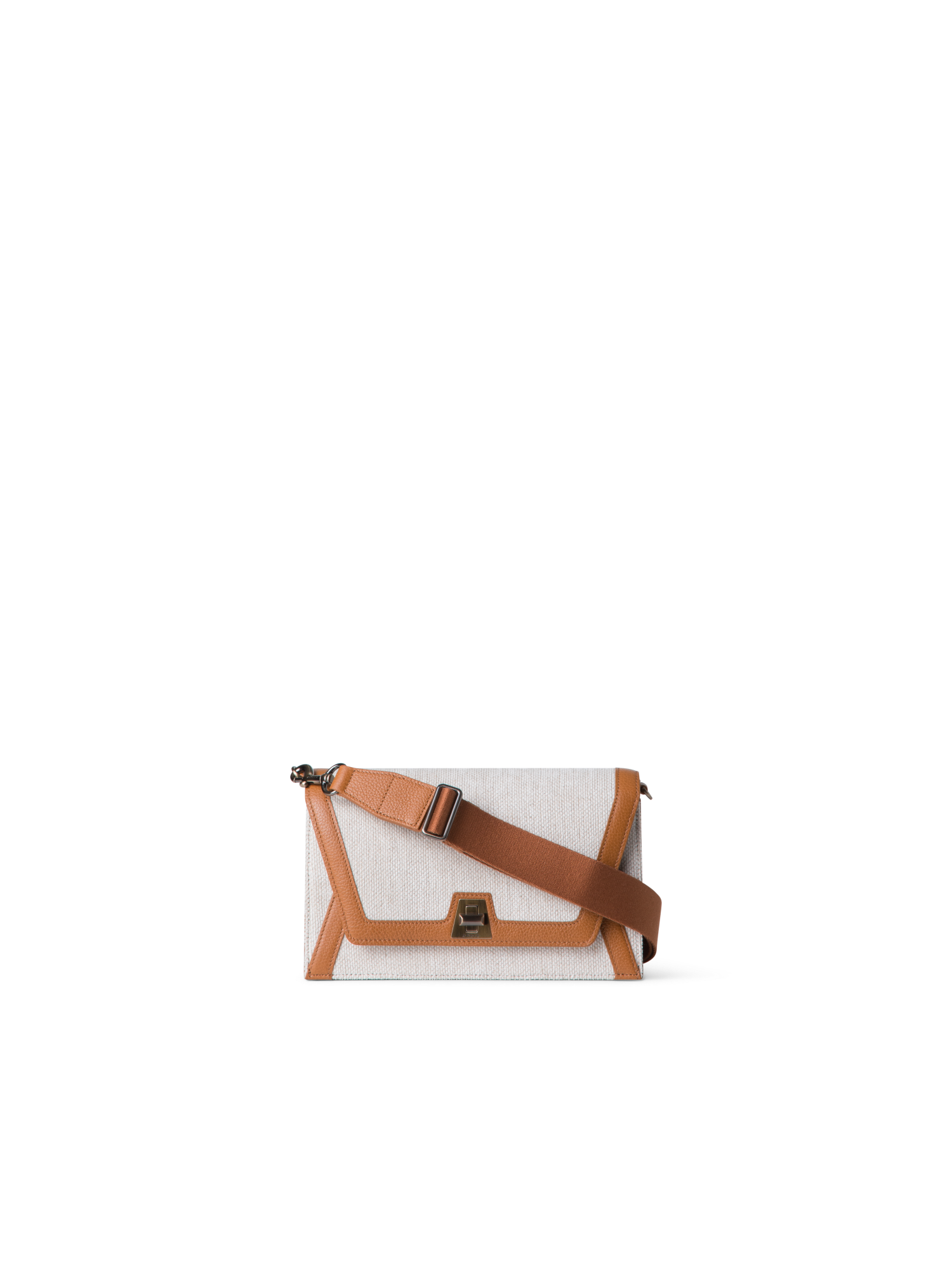 Designer Anouk City Bag - neutral - ecru - white - brown - multicolor