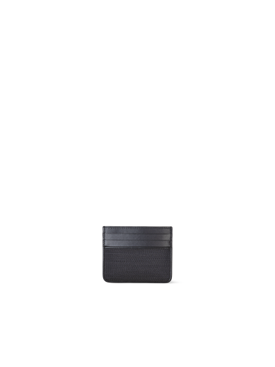 Designer Card Holder in Horsehair - navy - blue