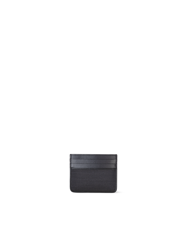 Designer Card Holder in Horsehair - navy - blue