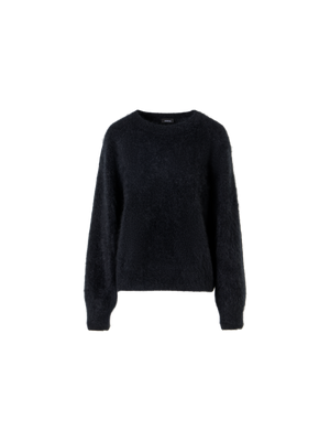 Designer Cloud Cashmere Knit Sweater - grey