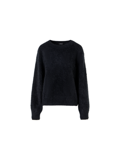 Designer Cloud Cashmere Knit Sweater - grey