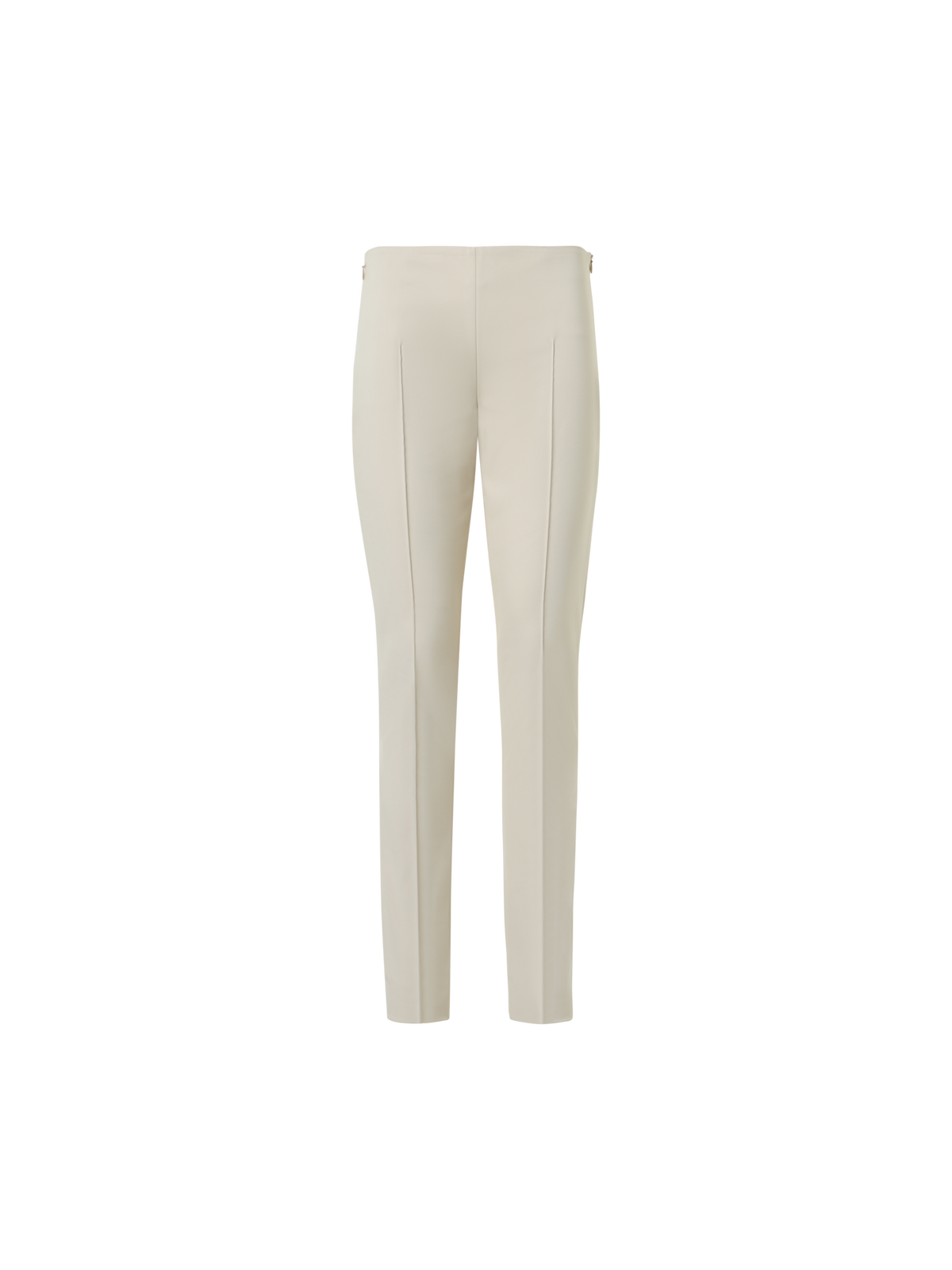 Designer Melissa Slim Pants in Stretch Cotton - beige