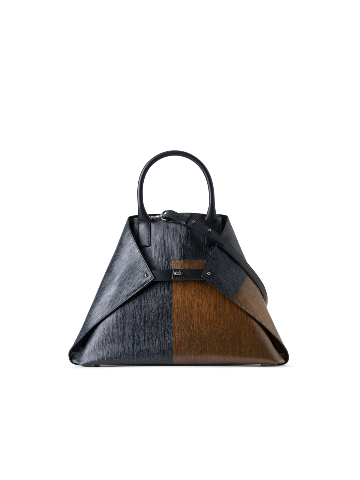 Designer Ai Medium Top Handle Tote - multicolor