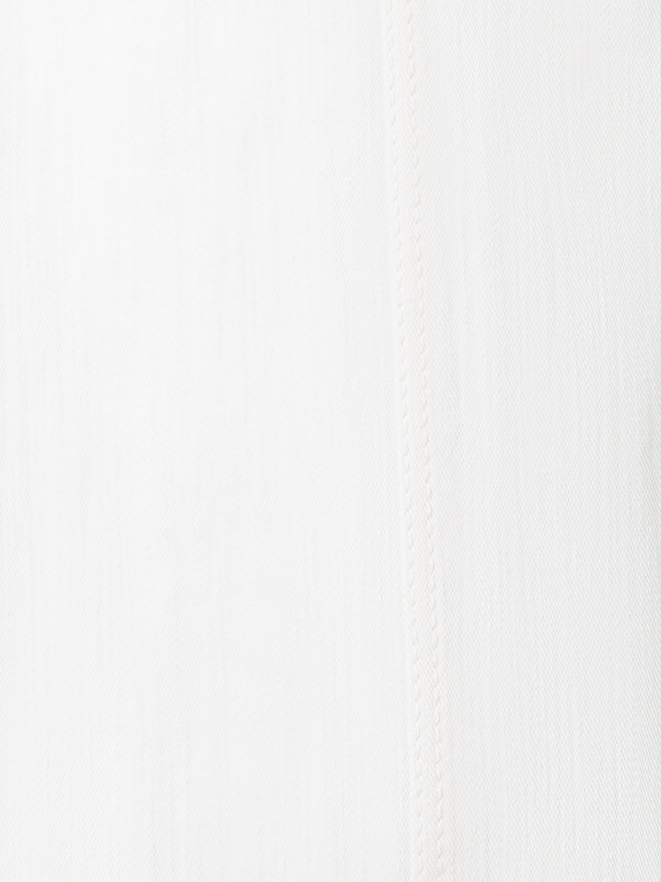 Designer Cropped Wide Cotton Denim Stretch Pants - neutral - ecru - white