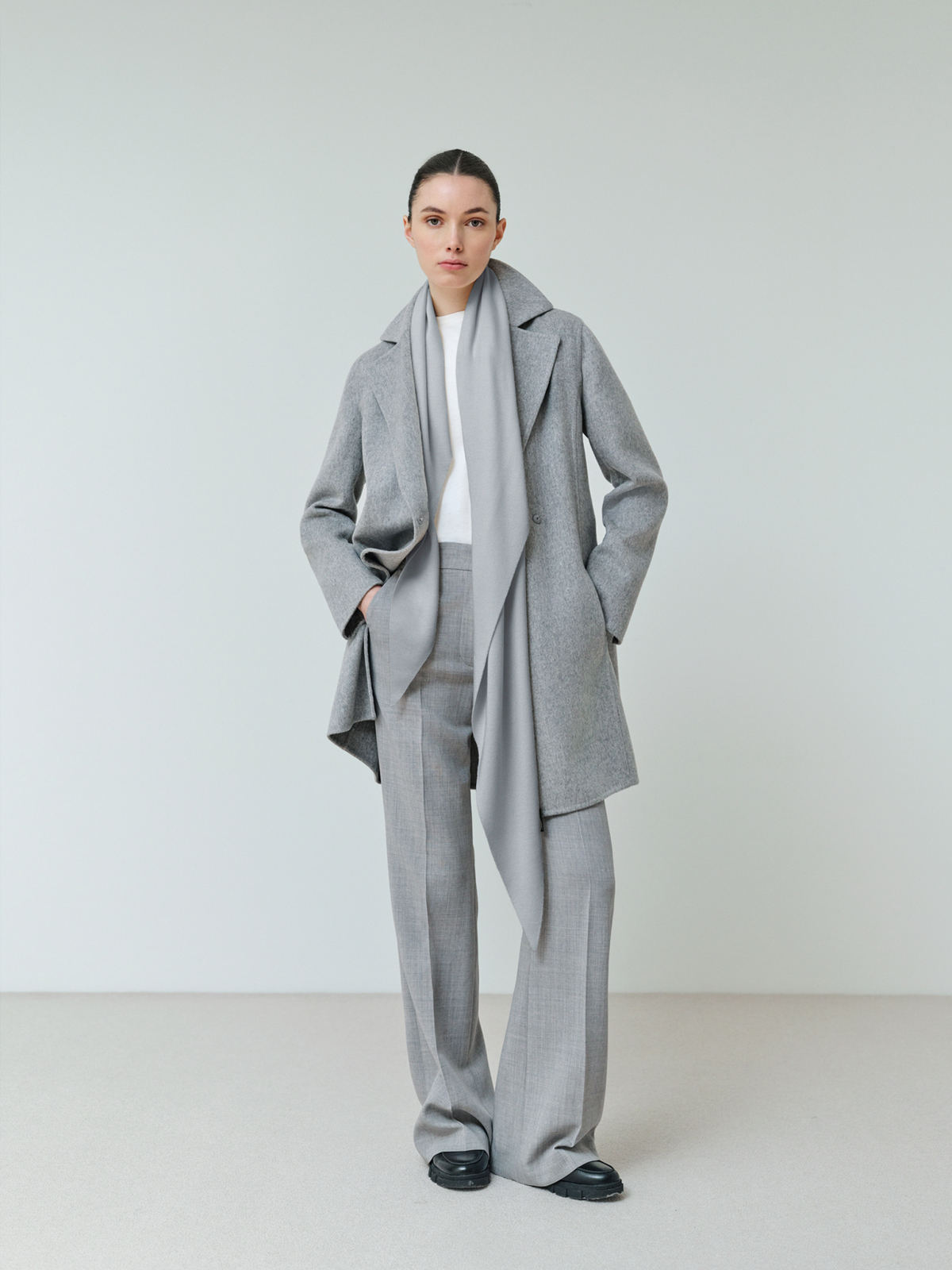Lightweight Double-Face Cashmere Coat – Akris Inc. Lightweight Double-Face Cashmere Coat – Akris Inc.