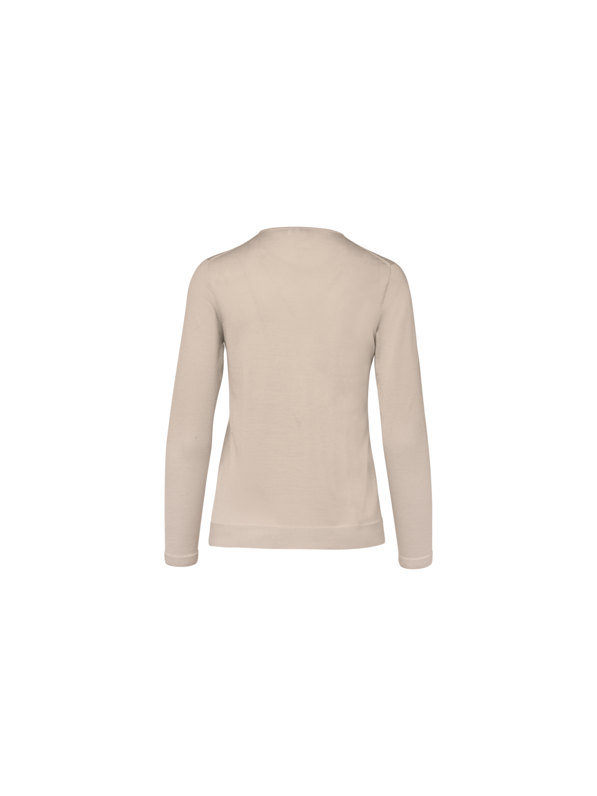 Designer Fine Gauge Cashmere Silk Pullover - neutral - beige